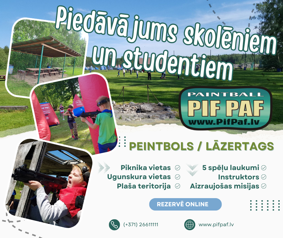 Piedāvājums studentiem un skolēniem